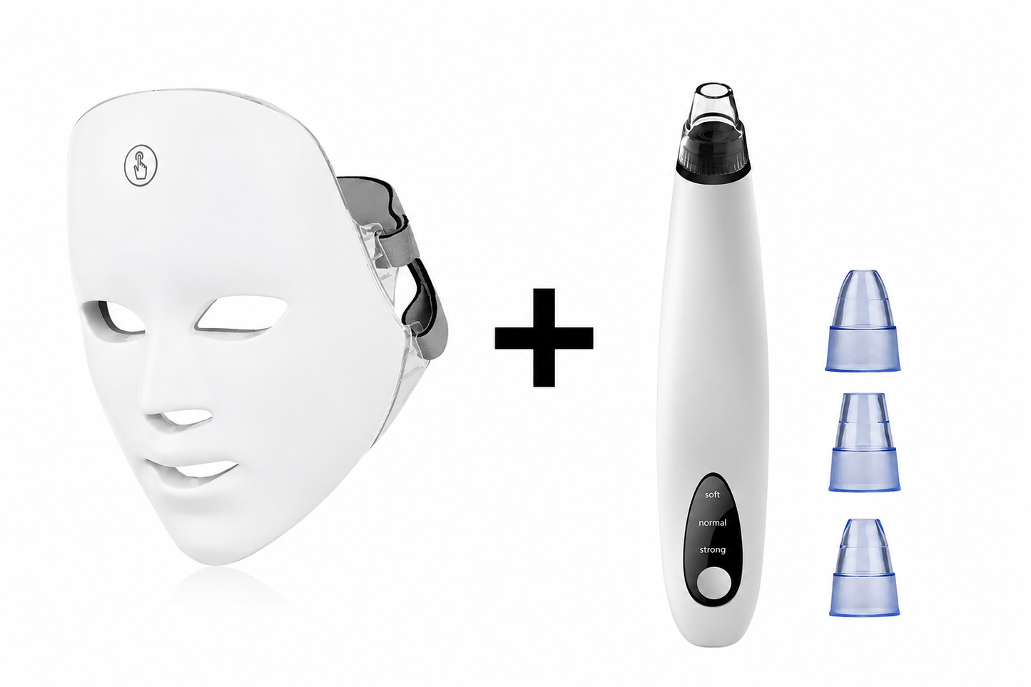 Led Therapy Mask + Electric Blackhead Remover