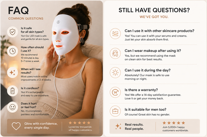 LED Therapy Face Mask