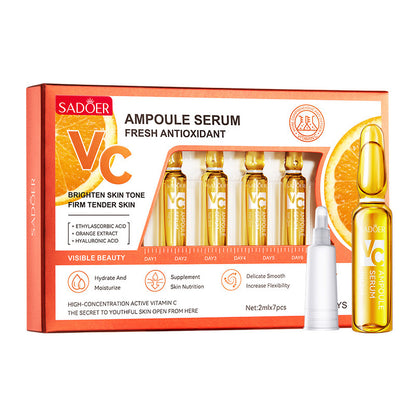 SADOER Vitamin C Body Lotion and Night Mask Set